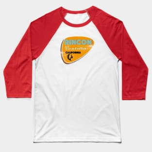 Rincon Ventura: California Surf Breaks Baseball T-Shirt